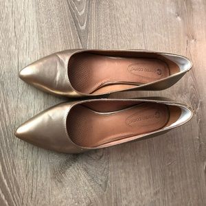 Corso Como Heels, Pointed Toe Leather